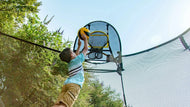 Charger l'image dans la visionneuse de galerie, young boy playing basketball with a flexrhoop