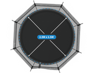 Charger l'image dans la visionneuse de galerie, Compact Round Trampoline R54 Springfree Trampoline