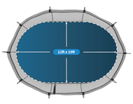 Charger l'image dans la visionneuse de galerie, Jumbo Ovale O200 Springfree Trampoline