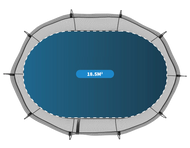 Charger l'image dans la visionneuse de galerie, Jumbo Ovale O200 Springfree Trampoline