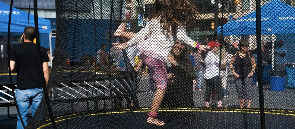 OFFRE EXCEPTIONNELLE – 5 Trampolines R79 Moyen Rond en Ex-Démo !