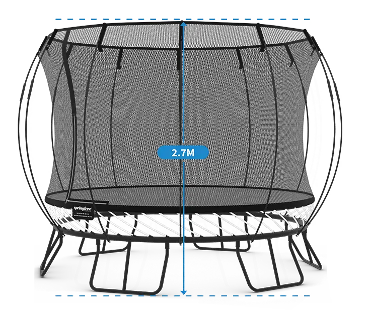 Trampoline medium rond dimensions : guide d'achat pour petits jardins