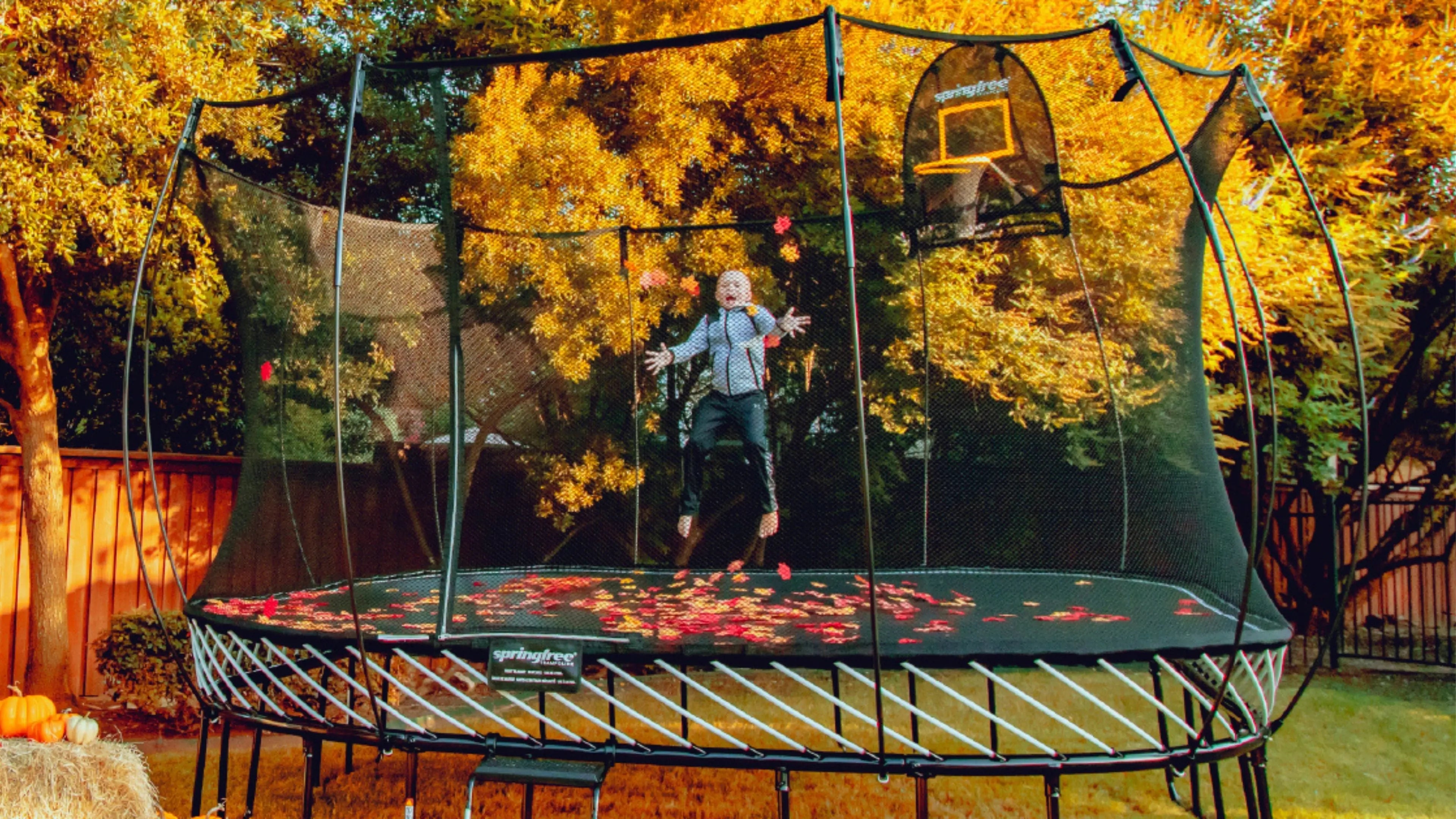 Maison secondaire : pourquoi choisir un trampoline Springfree pour votre résidence de vacances ?