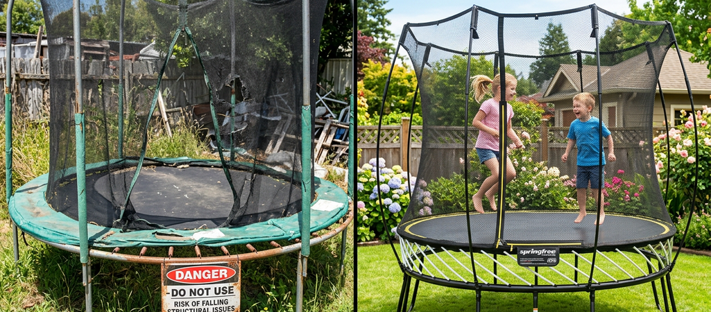 Dangers du trampoline : risques réels et comment les éviter