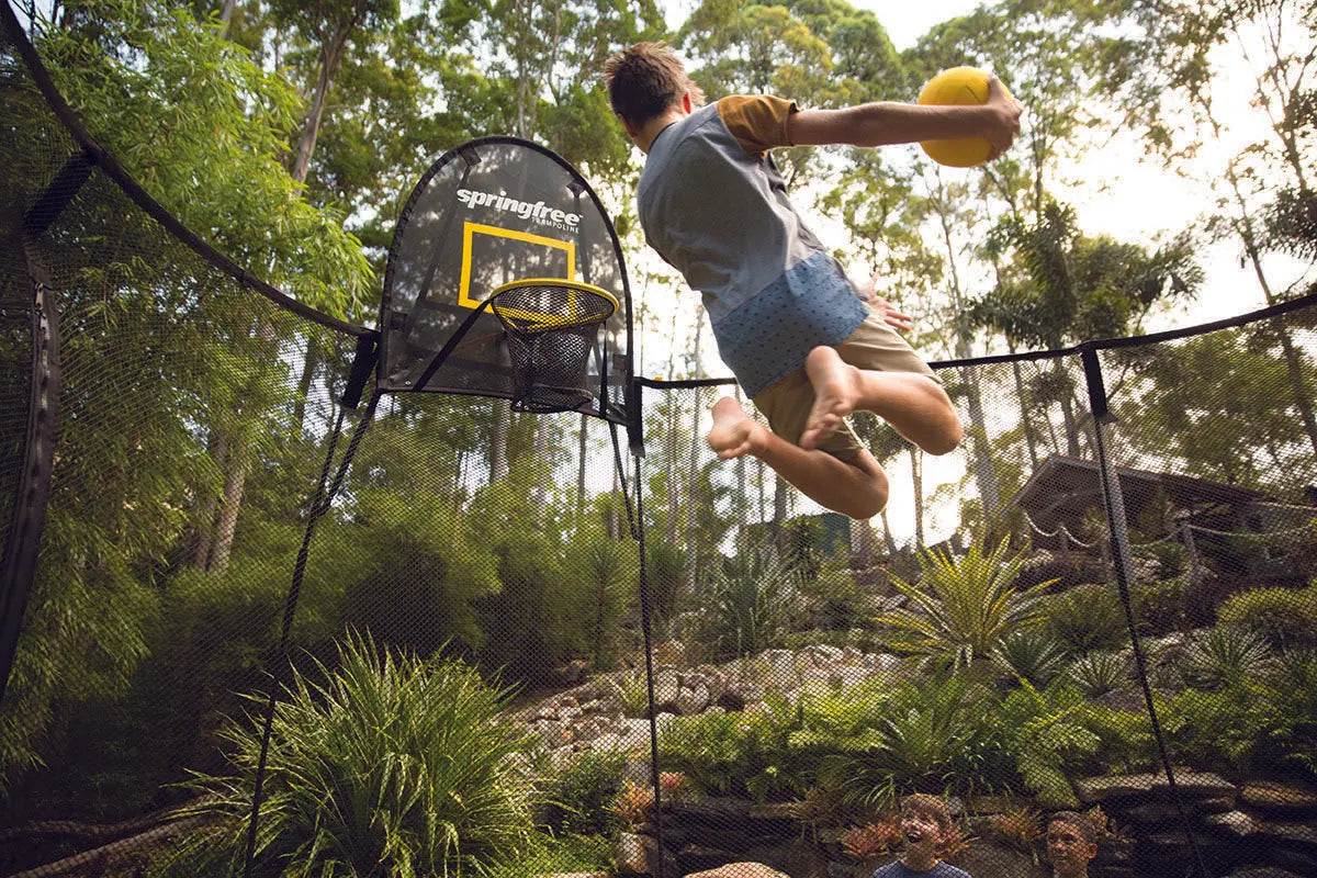 Panier basket trampoline
