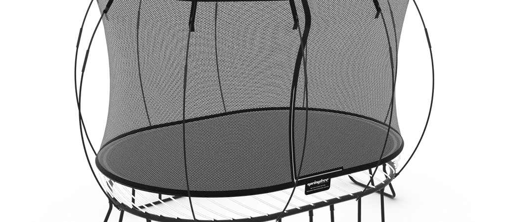Trampoline rectangulaire : sécurité, espace et design avec Springfree