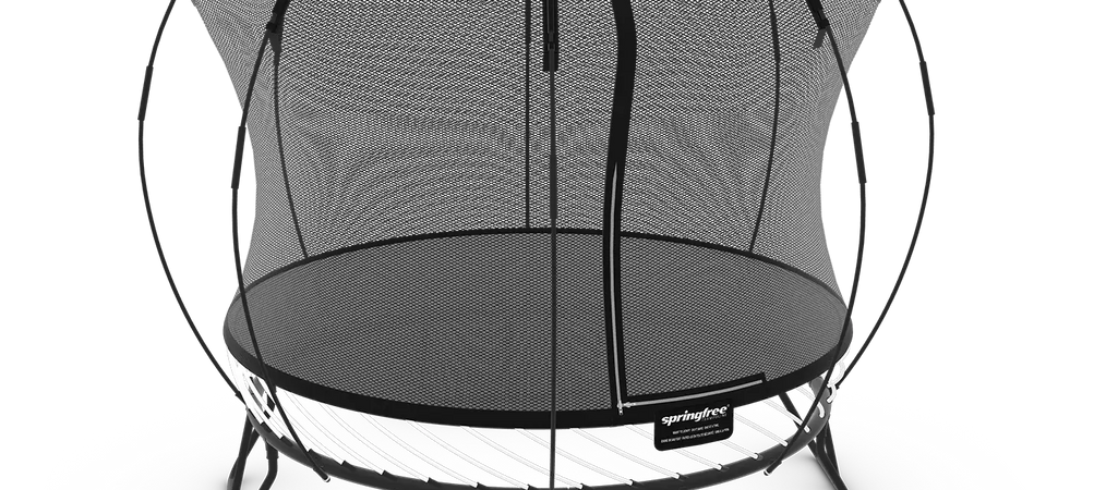 Petit Trampoline : découvrez le R54 Compact Rond 2,4 m