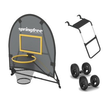 Pack panier de basket, échelle & roues - Offre