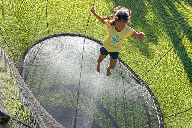 Medium Oval Trampoline O77 Springfree Trampoline