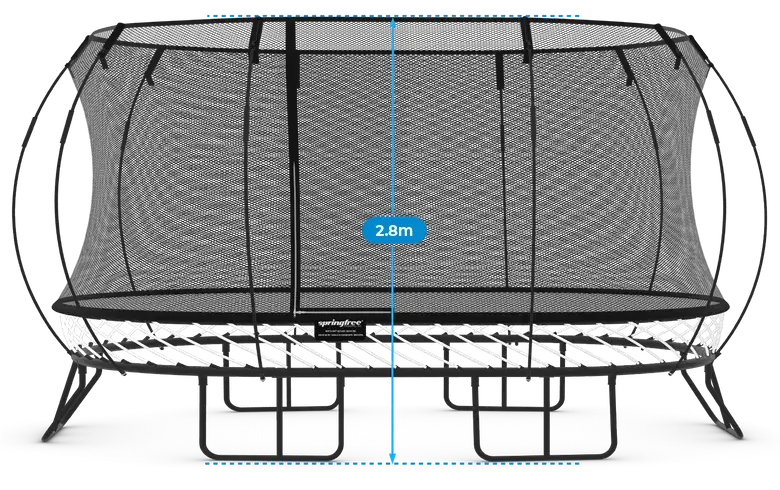 Jumbo Ovale O200 Springfree Trampoline