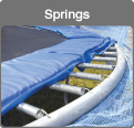 Traditional trampoline springs